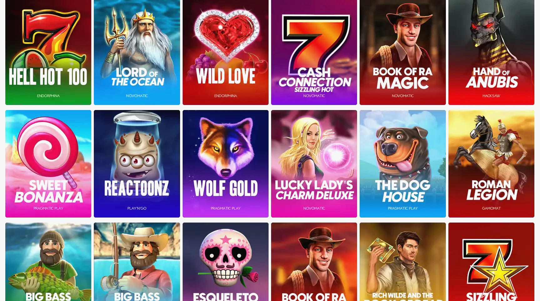 Spinline Casino App auf einem Smartphone mit Spielübersicht